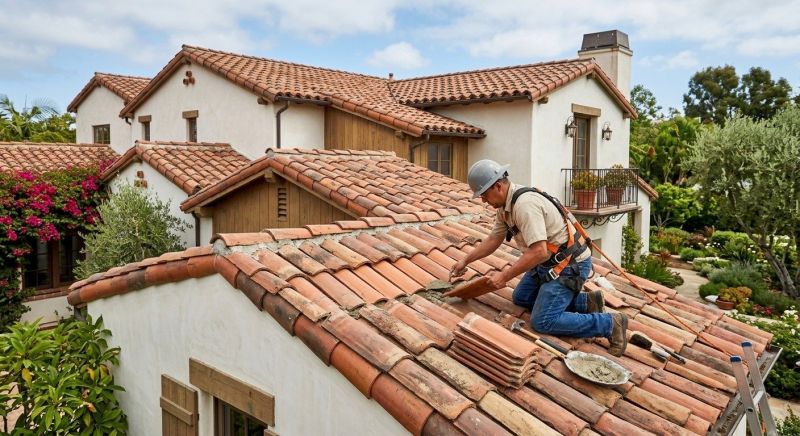 Spanish Tile Roof Repair
