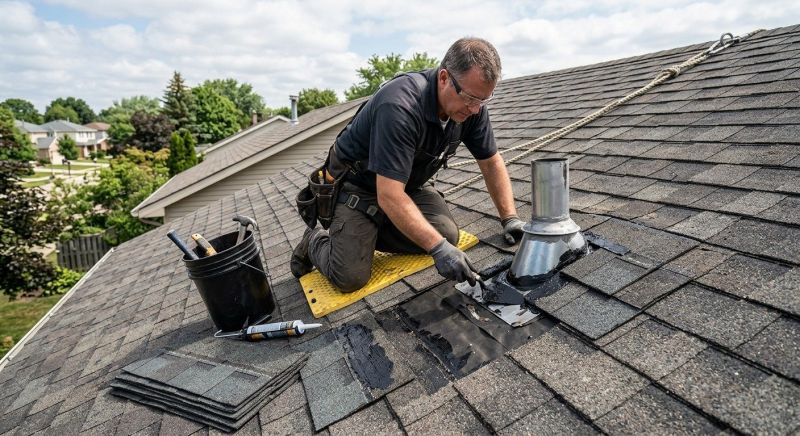Asphalt Roof Leak Repair in Blandon, PA