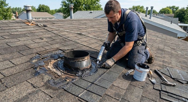 Asphalt Roof Leak Repair in Blandon, PA