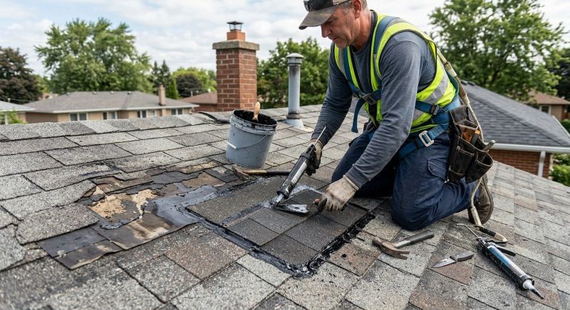 Asphalt Roof Leak Repair in Minersville, PA