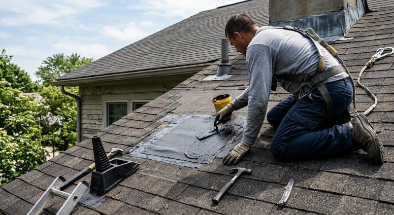 Asphalt Roof Leak Repair in Sacramento, PA