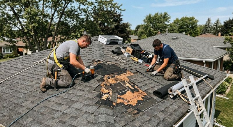 Asphalt Roof Repair in Schuylkill County, PA
