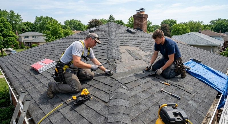 Asphalt Roof Repair in Myerstown, PA