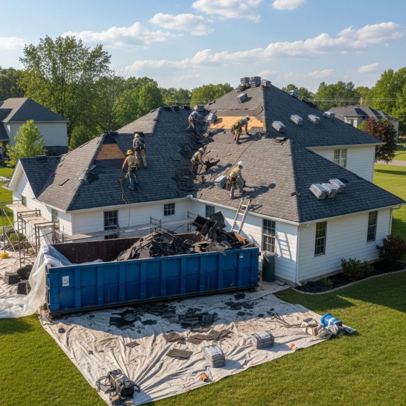 Asphalt Roof Replacement in Elysburg, PA