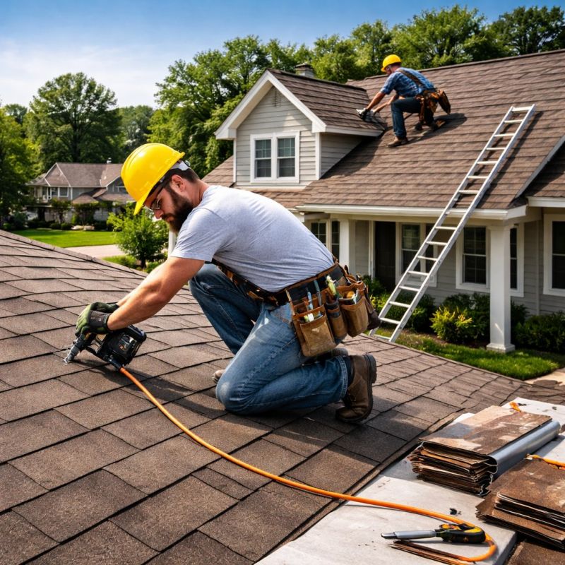 Asphalt Shingle Roof Installation in Schuylkill County, PA