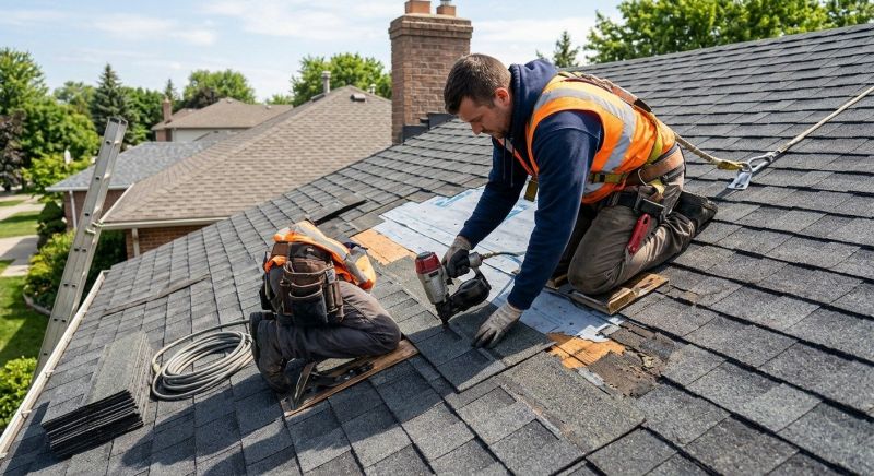 Asphalt Shingles Repair in Blandon, PA