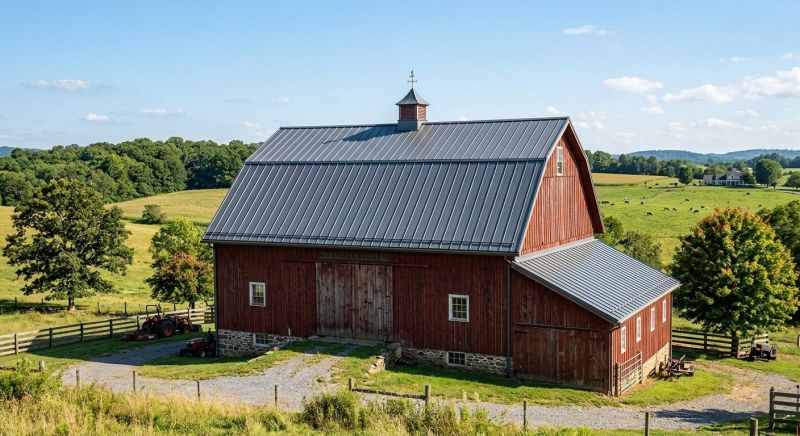 Barn Roof Replacement in Shamokin, PA