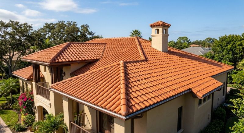 Barrel Tile Roof Installation in Schuylkill County, PA