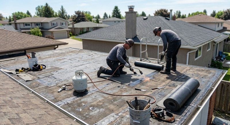 Bitumen Roof Repair in Schuylkill County, PA