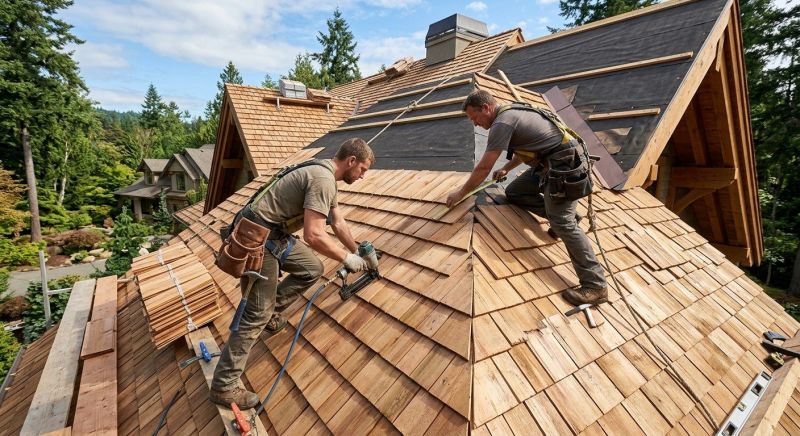 Cedar Roof Installation in Elysburg, PA