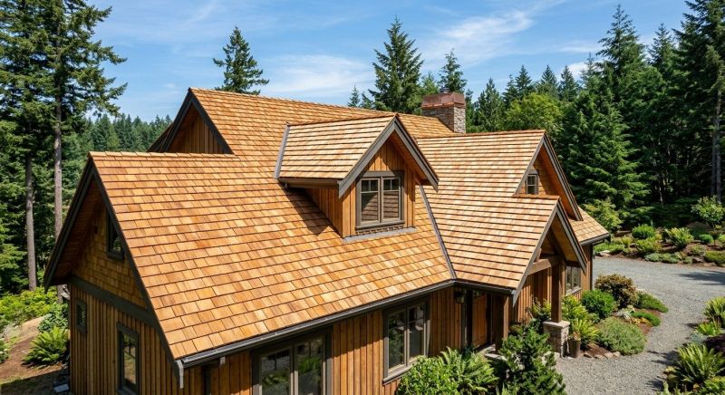 Cedar Roof Installation in Hazleton, PA