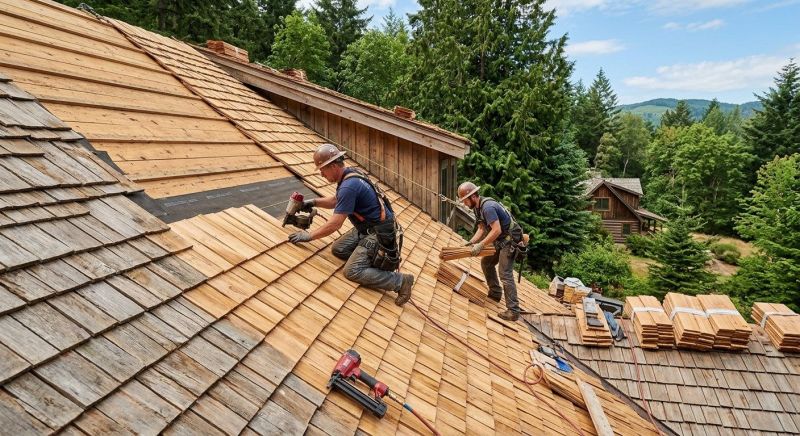 Cedar Roof Installation in Schuylkill Haven, PA