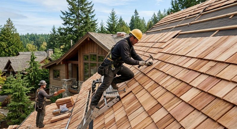 Cedar Roof Installation in Sheppton, PA