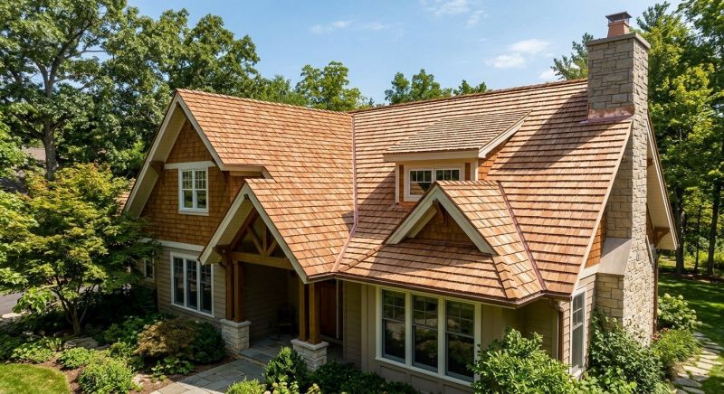 Cedar Shake Roof Construction in Blandon, PA