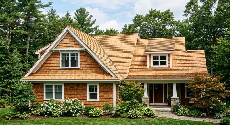 Cedar Shake Roof Construction in Hazleton, PA