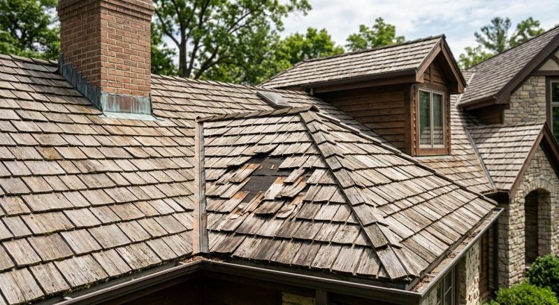 Cedar Shake Roof Repair in Elysburg, PA