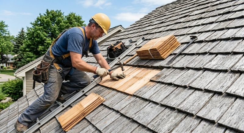Cedar Shake Roof Repair in Orwigsburg, PA
