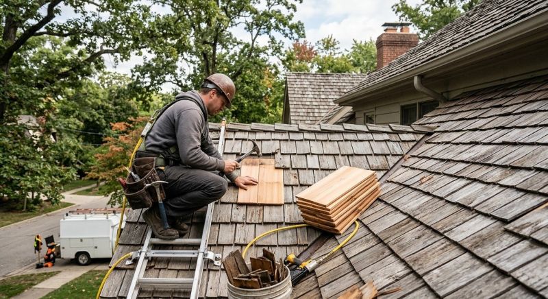Cedar Shingles Repair in Shamokin, PA