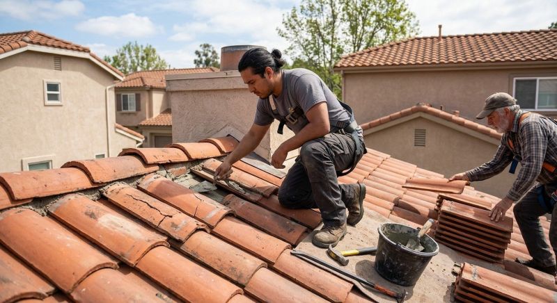 Clay Roof Leak Repair in Schuylkill County, PA