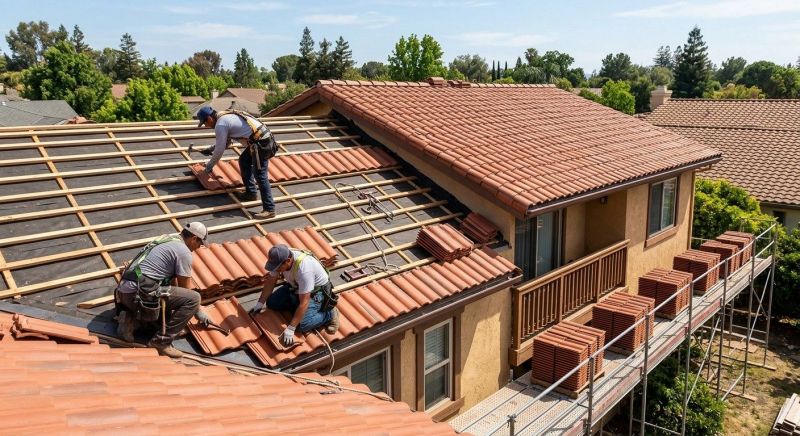 Clay Tile Roofing Installation in Schuylkill County, PA
