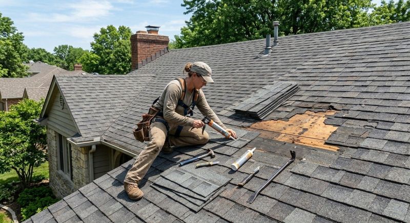 Collapsing Roof Repair in Schuylkill County, PA