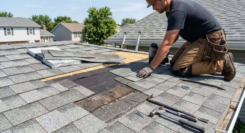 Composite Roof Repair in Schuylkill County, PA
