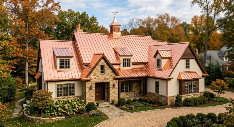 Copper Roof Repair in Schuylkill County, PA