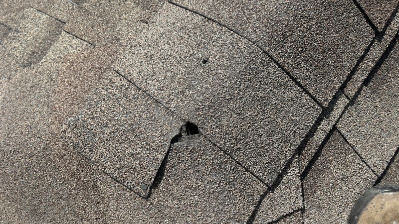 Damaged Roof Repair in Hazleton, PA