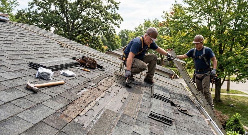 Damaged Roof Repair in Sacramento, PA