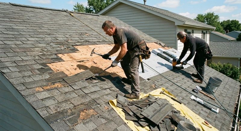 Damaged Roof Repair in Shamokin, PA