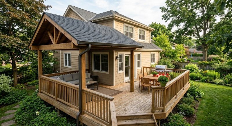 Deck Roof Construction in Schuylkill County, PA