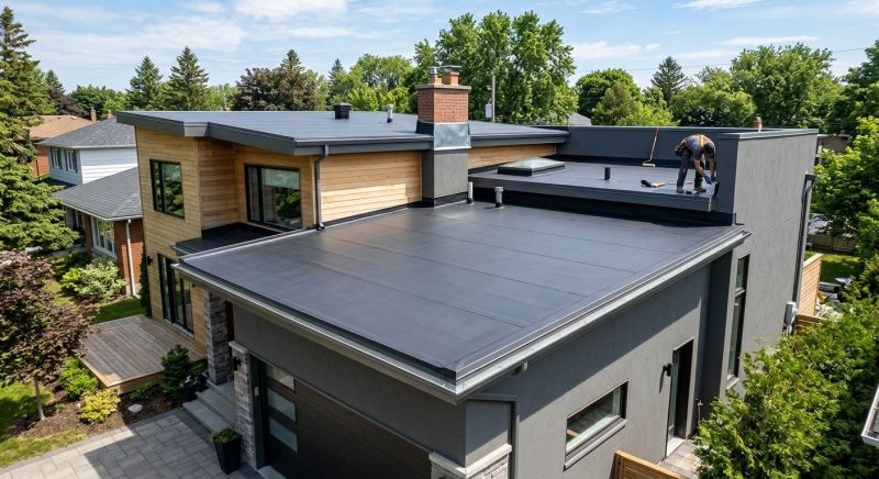 Epdm Roof Installation in Fleetwood, PA