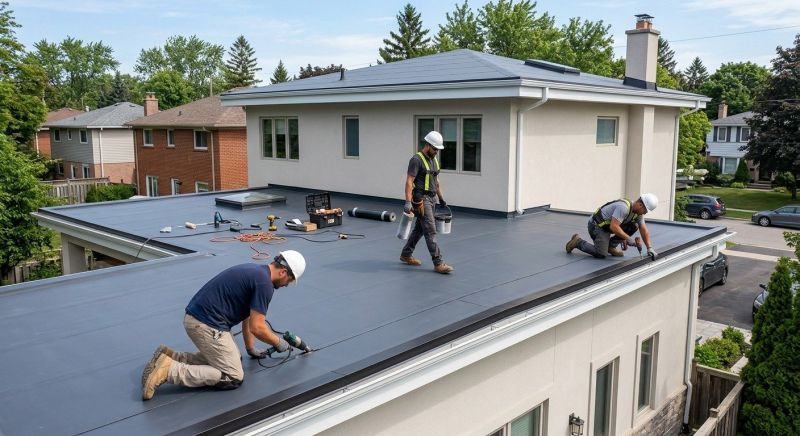 Epdm Roof Installation in Myerstown, PA