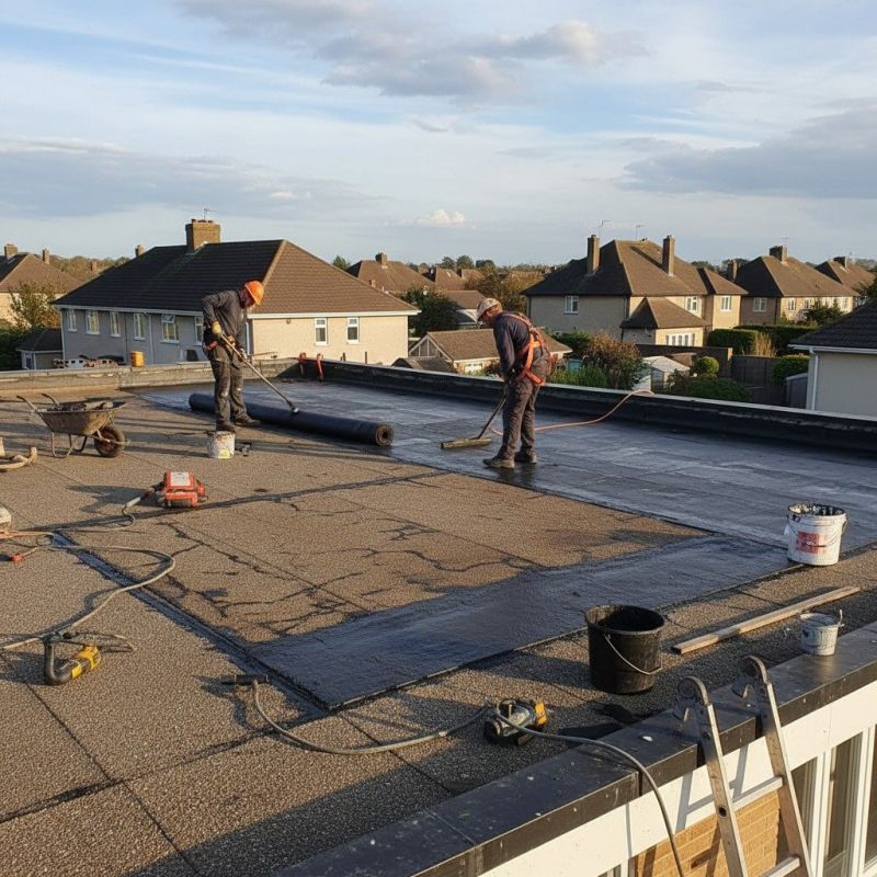Flat Roof Repair in Blandon, PA