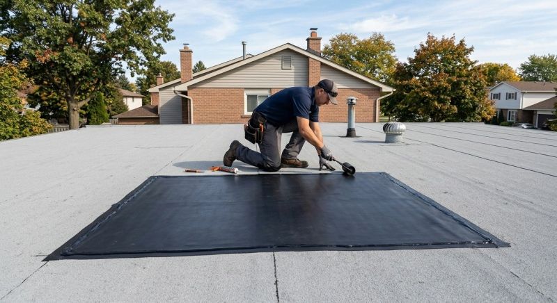 Flat Roof Repair in Blandon, PA