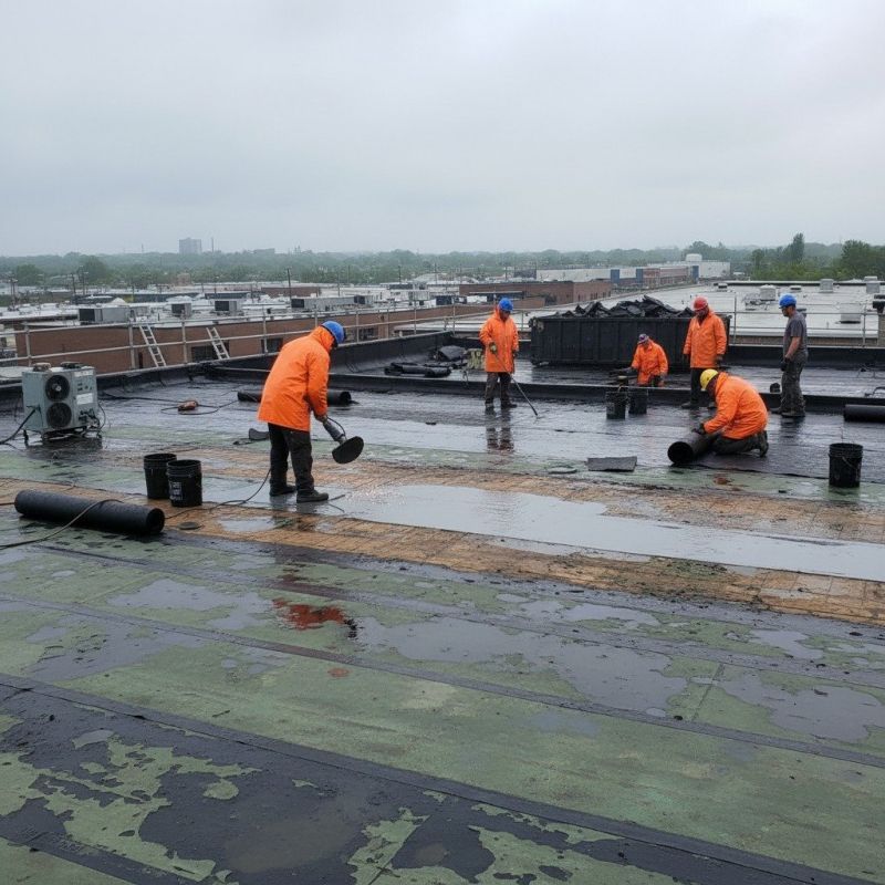 Flat Roof Repair in Minersville, PA