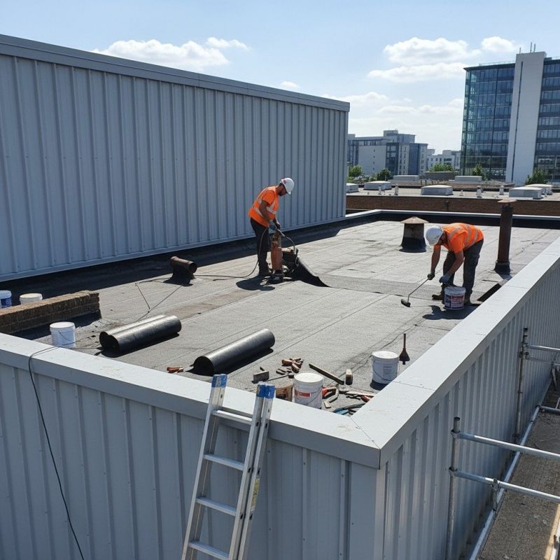 Flat Roof Repair in Minersville, PA