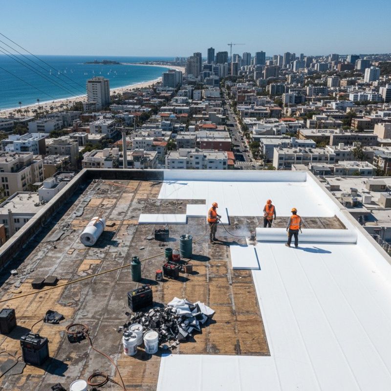 Flat Roof Replacement in Catawissa, PA