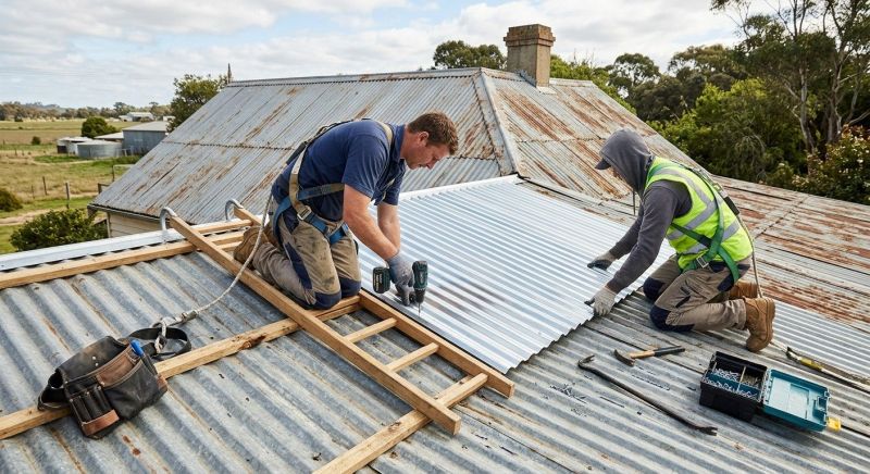 Galvanized Roof Repair in Schuylkill County, PA