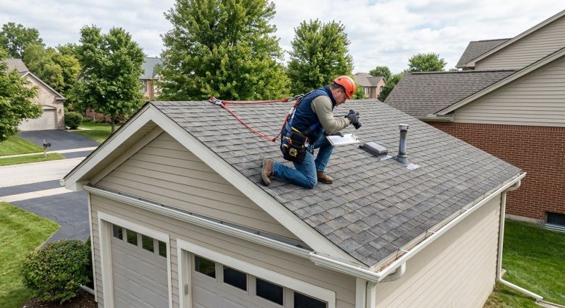 Garage Roof Inspection in Schuylkill County, PA