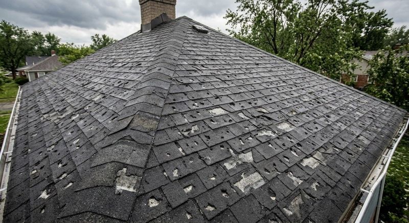 Hail Damage Roof Repair in Hazleton, PA