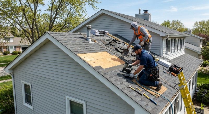 House Roof Repair in Schuylkill County, PA