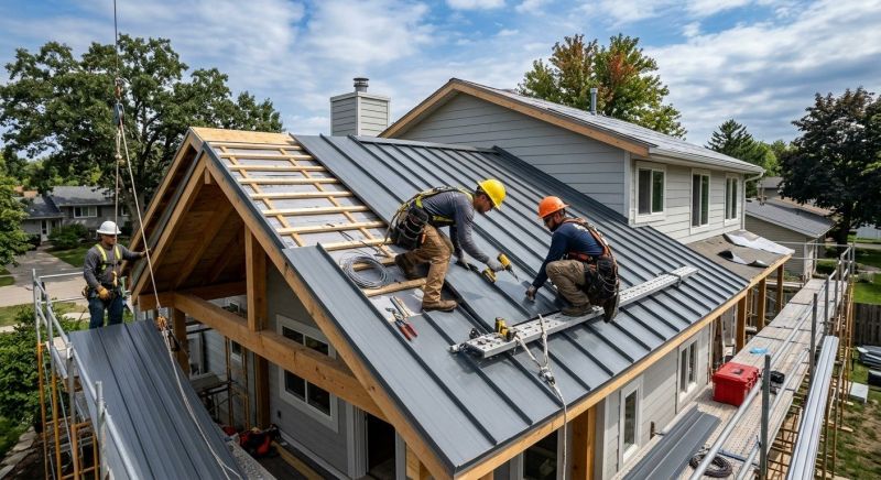 Metal Roof Installation in Mifflinville, PA