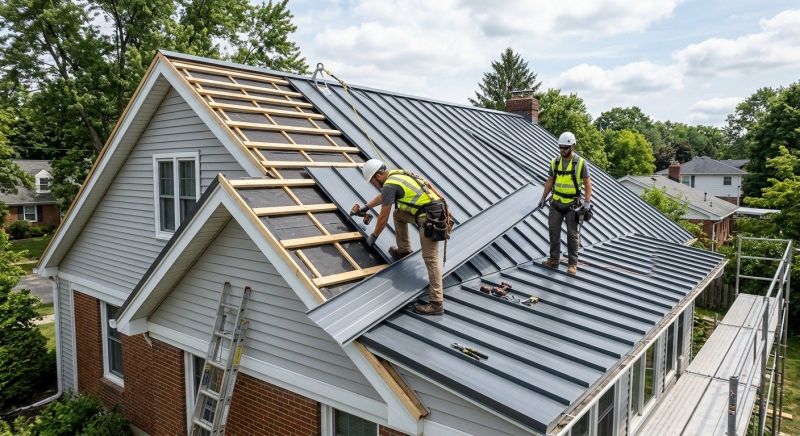 Metal Roof Installation in Pottsville, PA