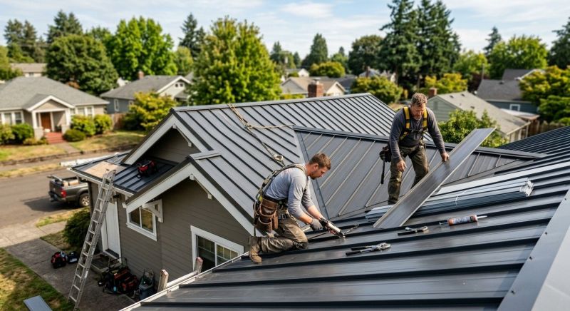 Metal Roof Repair in Elysburg, PA