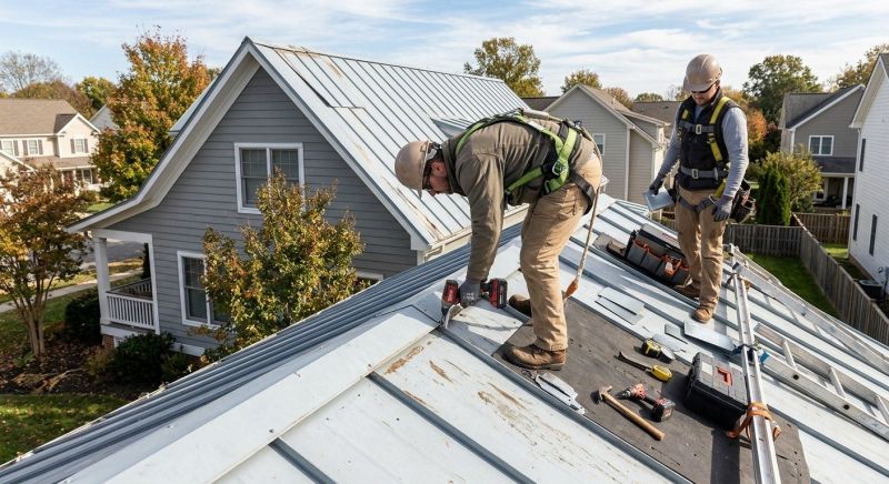 Metal Roof Repair in Mifflinville, PA