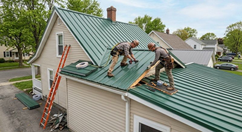 Metal Roof Repair in Mount Carmel, PA