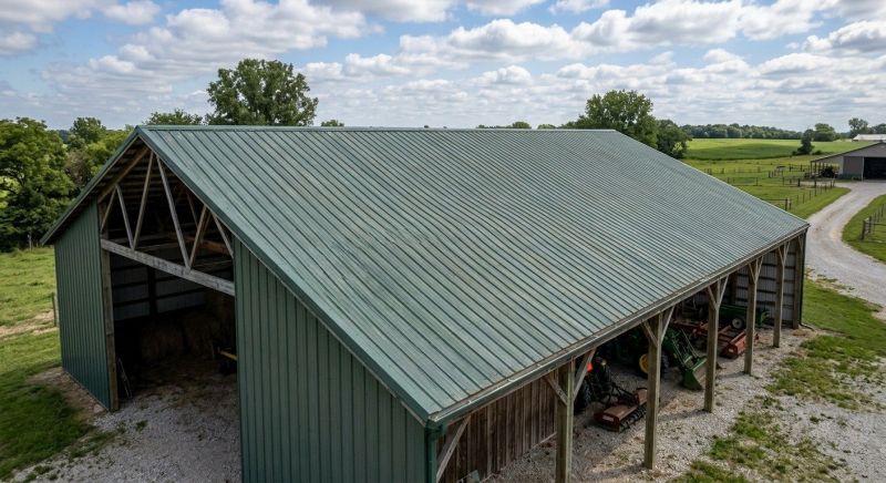 Pole Barn Roof Repair in Shamokin, PA
