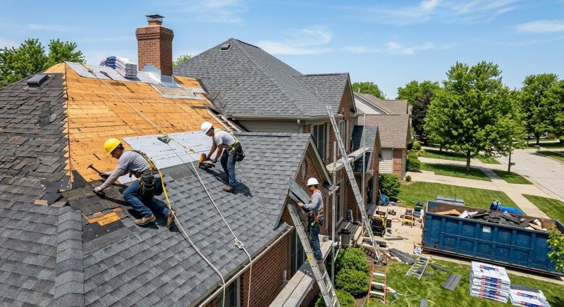 Residential Roof Replacement in Mount Carmel, PA