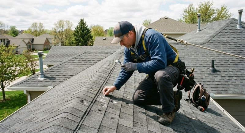 Roof Damage Inspection in Minersville, PA
